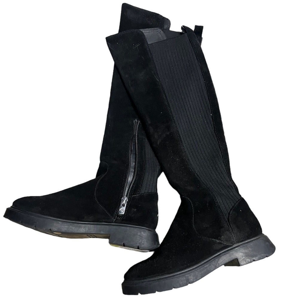 ✅Antonio Melani Pierrcee Suede and Fabric Over-the-Knee Boot - Picture 5 of 5